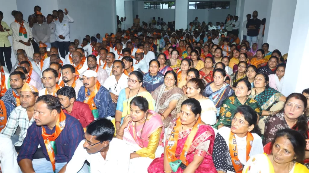 बीजेपी उम्मीदवार अर्चना दीदी के चुनाव कार्यालय का हुआ प्रारंभ | New India Times