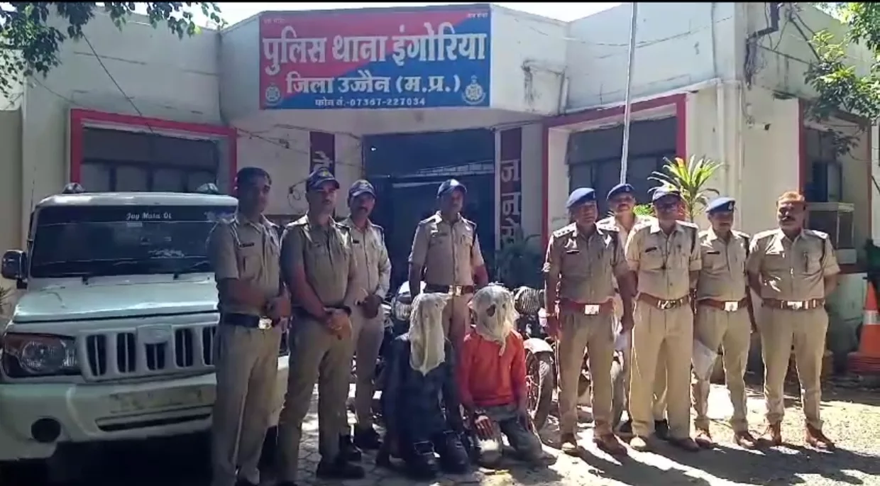 वाहन चोरों को पुलिस ने किया गिरफ्तार | New India Times