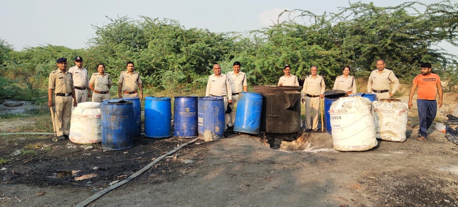 आबकारी विभाग जिला ग्वालियर ने की बड़ी कार्रवाई | New India Times