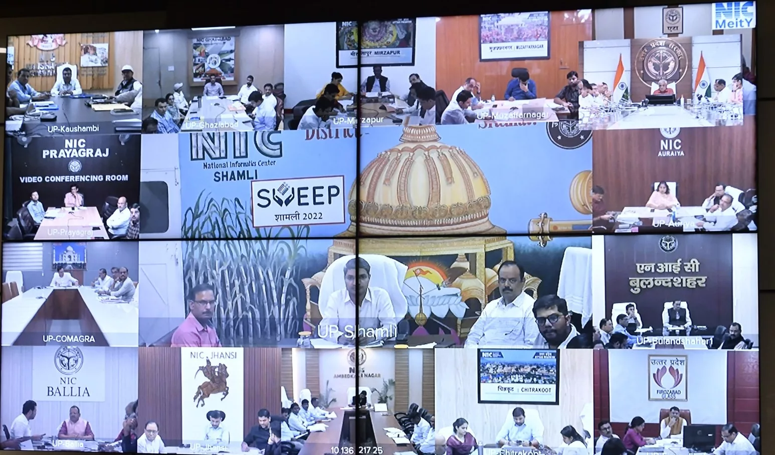 मुख्य सचिव की अध्यक्षता में वीडियो कॉन्फ्रेसिंग के माध्यम से समस्त मंडलायुक्तों एवं जिलाधिकारियों के साथ साप्ताहिक समीक्षा बैठक संपन्न | New India Times