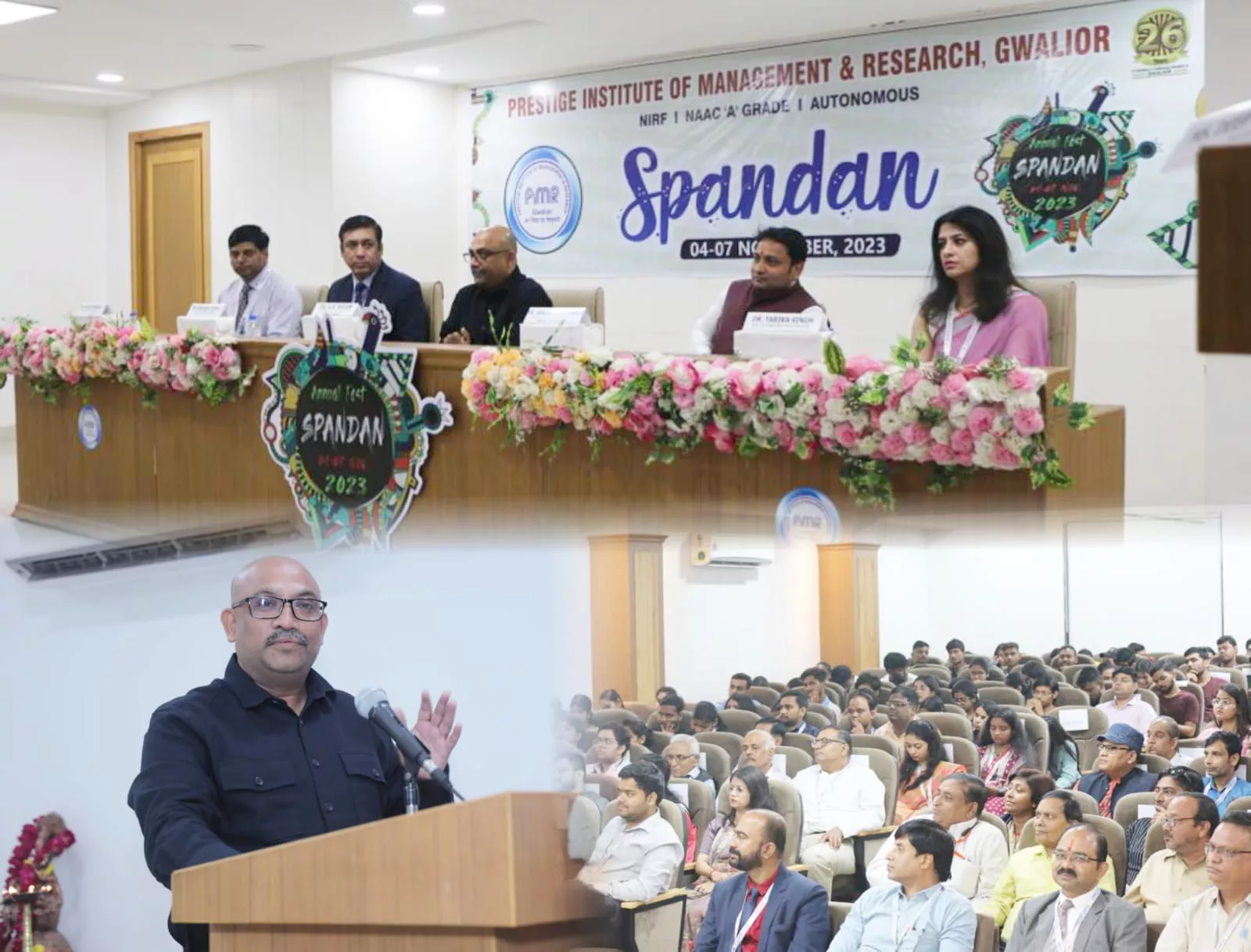 प्रेस्टीज प्रबंधन एवं शोध संस्थान, ग्वालियर के प्रांगण में वार्षिक महोत्सव ‘‘स्पंदन-2023’’ का हुआ भव्य शुभारंभ | New India Times