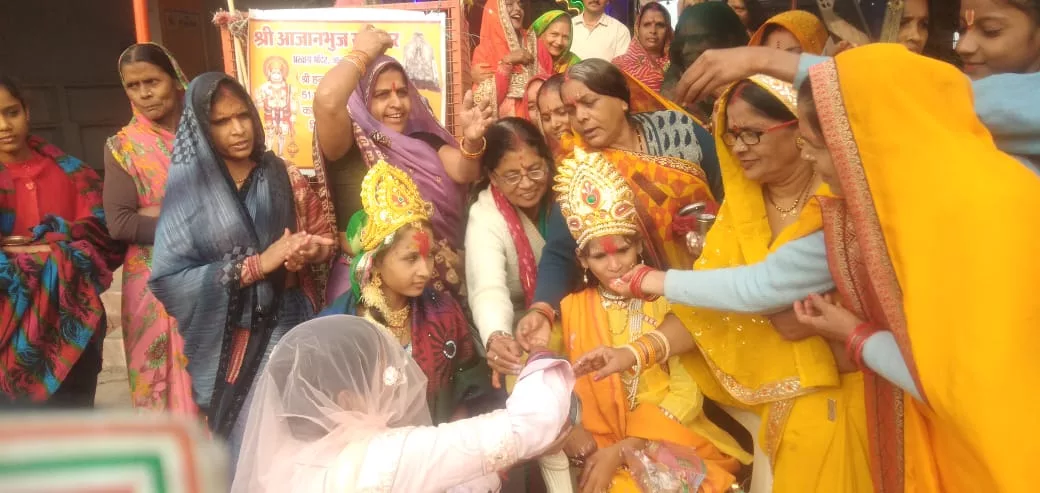 गुरसराए पुराना बस स्टेंड माता रानी मंदिर में हुआ राधा कृष्ण का आयोजन | New India Times