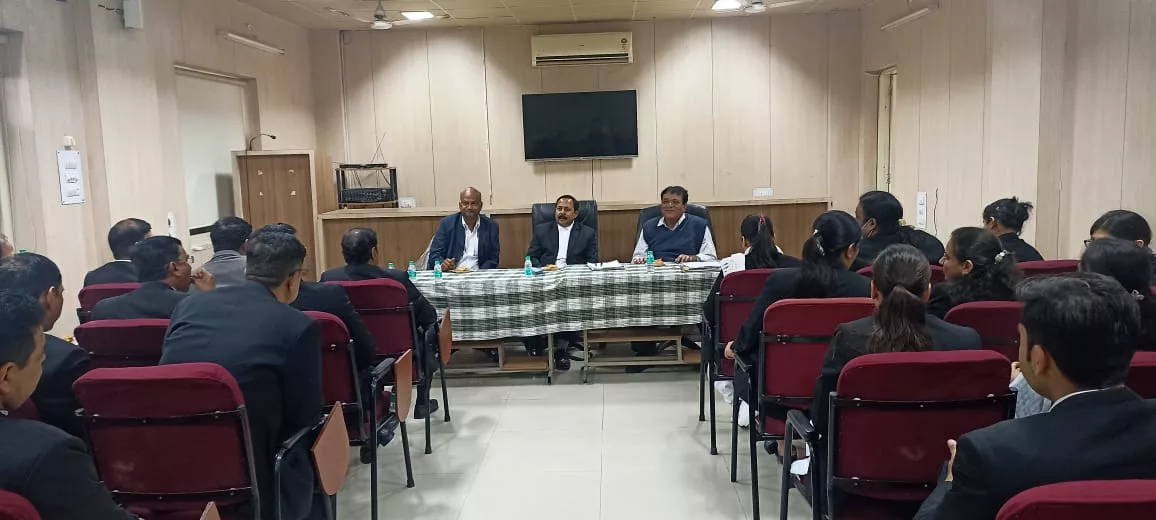 नेशनल लोक अदालत के आयोजन को लेकर न्यायाधीशों के साथ की समन्वय बैठक | New India Times