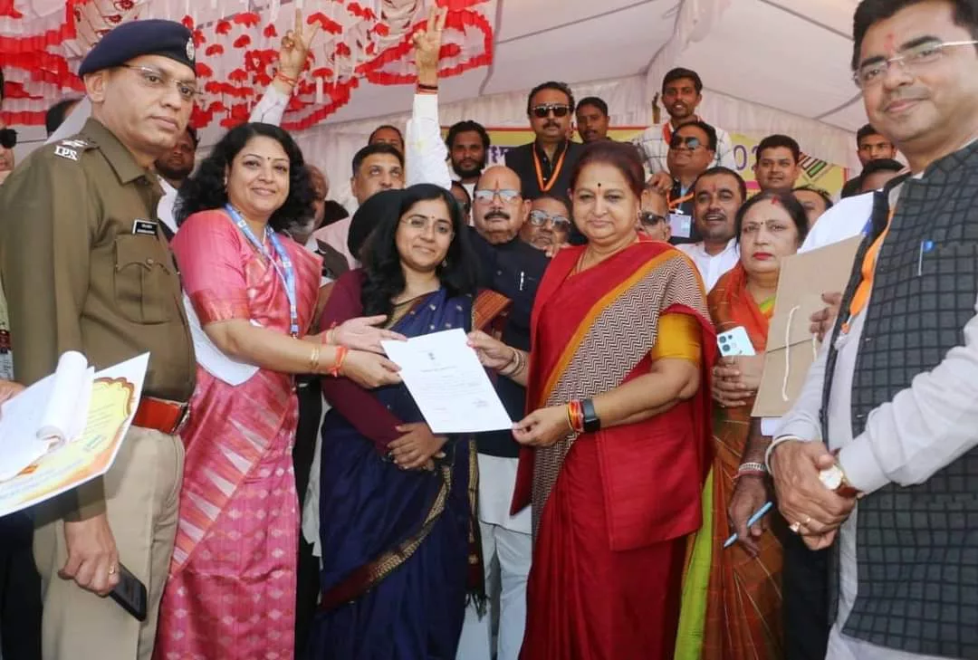 बुरहानपुर से भाजपा उम्मीदवार श्रीमती अर्चना चिटनिस दीदी की ऐतिहासिक जीत | New India Times
