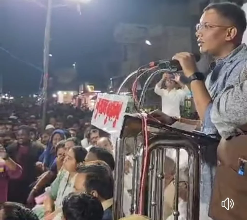 बुरहानपुर विधानसभा क्षेत्र के कांग्रेस प्रत्याशी शेरा भैया ने आमसभा लेकर जनता का माना आभार | New India Times