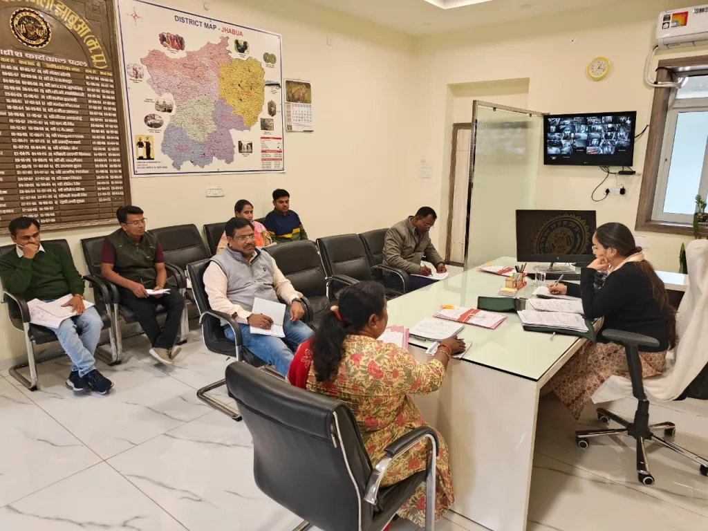 कलेक्टर द्वारा पंचायत एवं ग्रामीण विकास विभाग के कार्यों की प्रगति की ली समीक्षा बैठक 2 कलेक्टर द्वारा पंचायत एवं ग्रामीण विकास विभाग के कार्यों की प्रगति की ली समीक्षा बैठक | New India Times