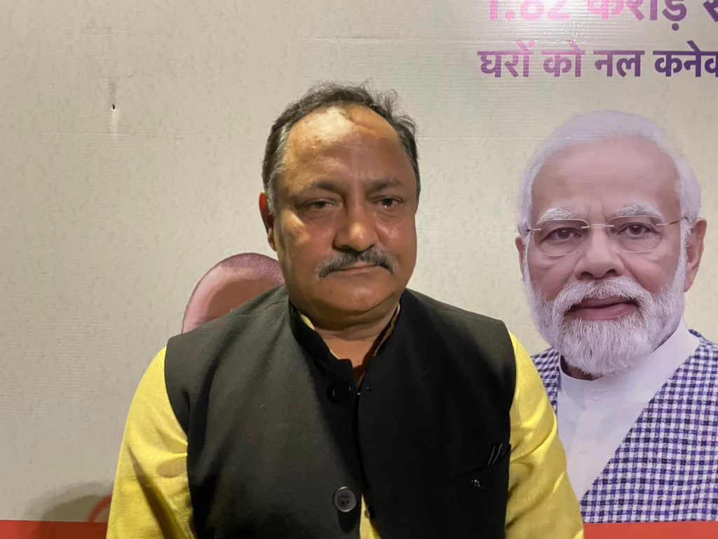 लोकसभा चुनाव की तैयारी में जुटे भाजपा नेता अजय कुमार सिंह, पत्रकारों से बातचीत करते हुए दी कई जानकारियां | New India Times