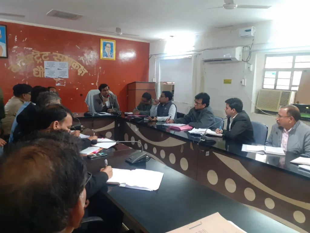 विकसित भारत संकल्प यात्रा की तैयारियों को लेकर सुदर्शन सिंह तौमर ने ली बैठक | New India Times