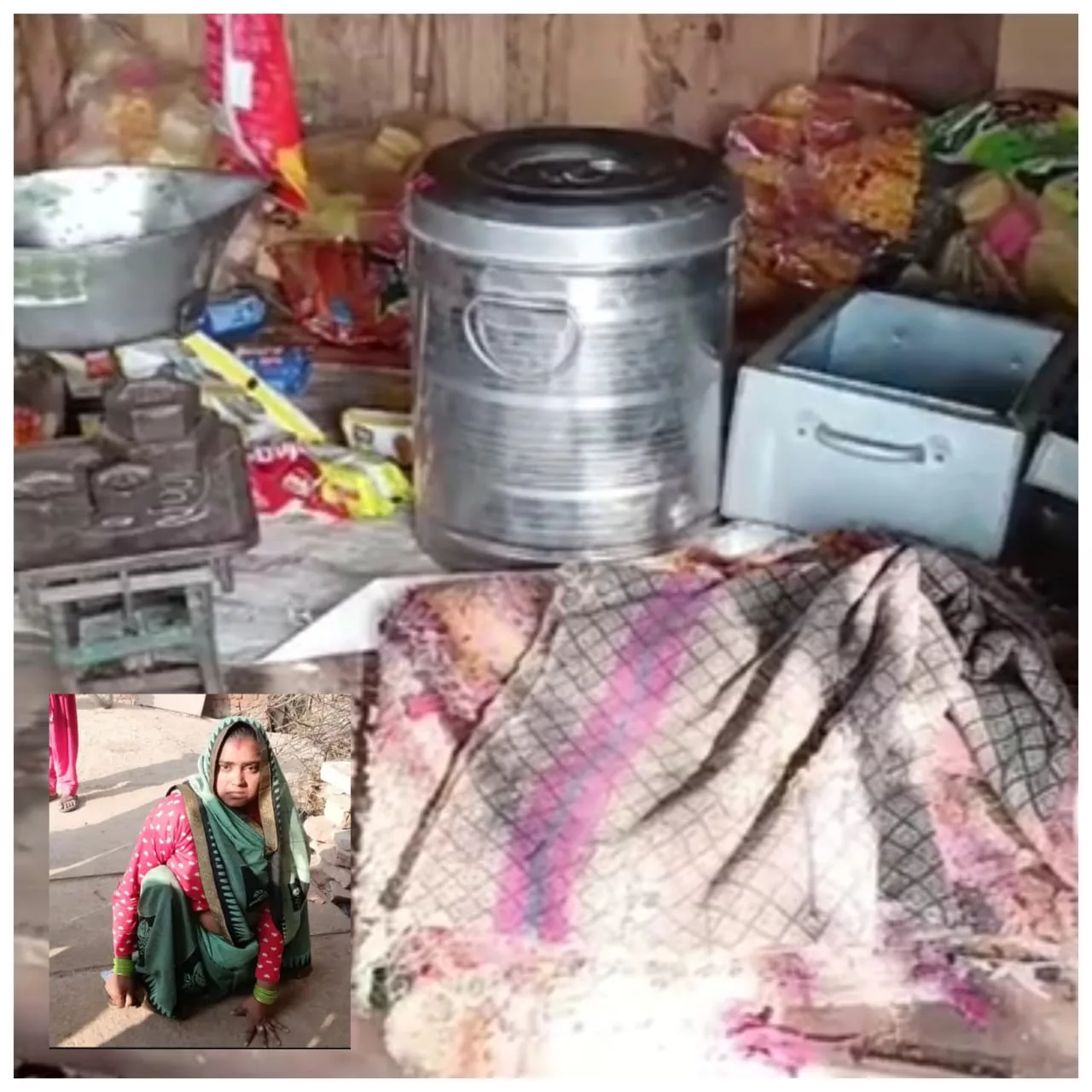 बाड़ी पुलिस प्रशासन हुआ सुस्त, चोर चोरियां करके हुए मस्त, 6 हजार की नगदी सहित हजारों का परचून का सामान किया पार | New India Times