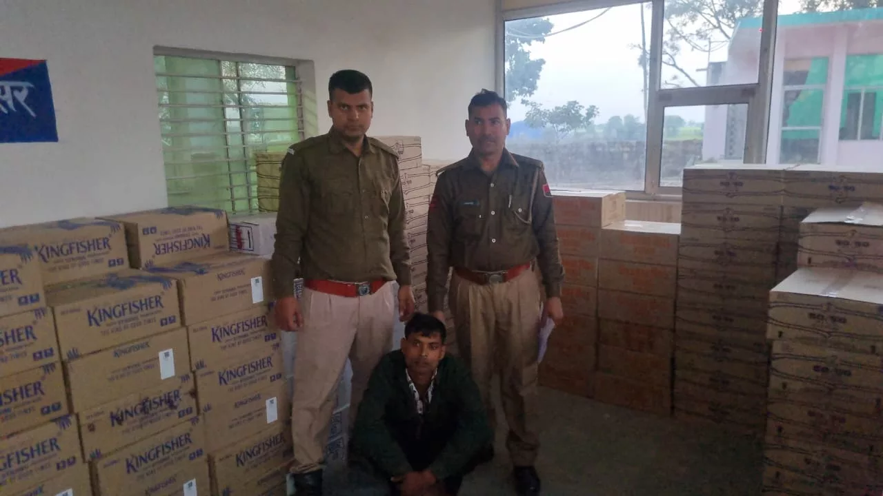 पुलिस थाना दिहौली की बड़ी कार्यवाही, अवैध शराब से भरा लोडिंग टेम्पू पकड़ा | New India Times