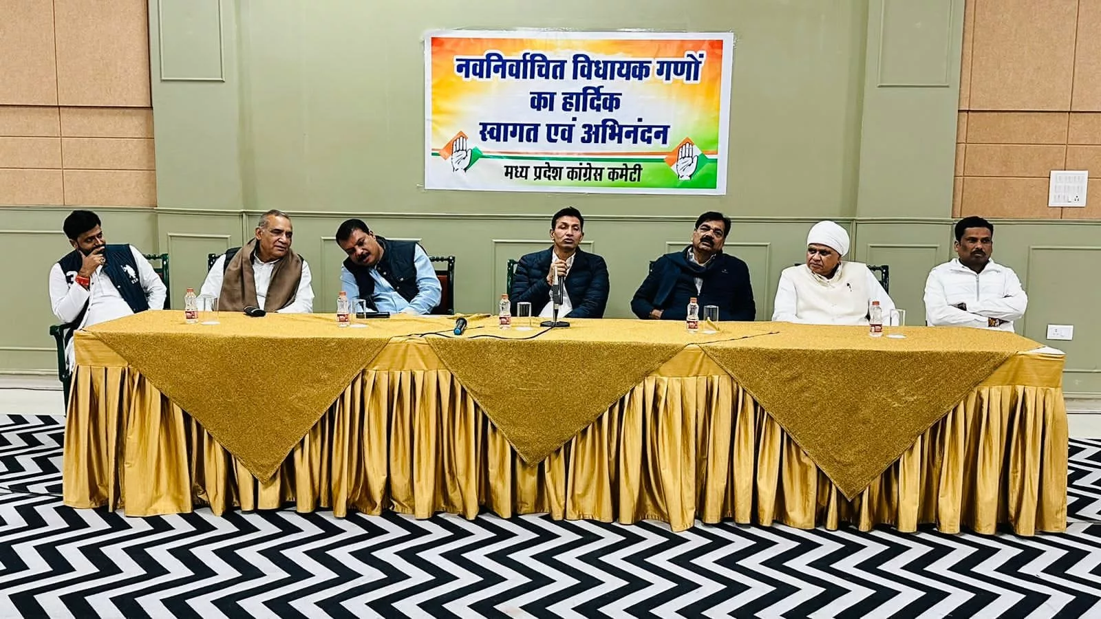 प्रदेश कांग्रेस अध्यक्ष श्री जीतू पटवारी ने कांग्रेस विधायक दल के सम्मान स्नेह भोज का किया आयोजन | New India Times