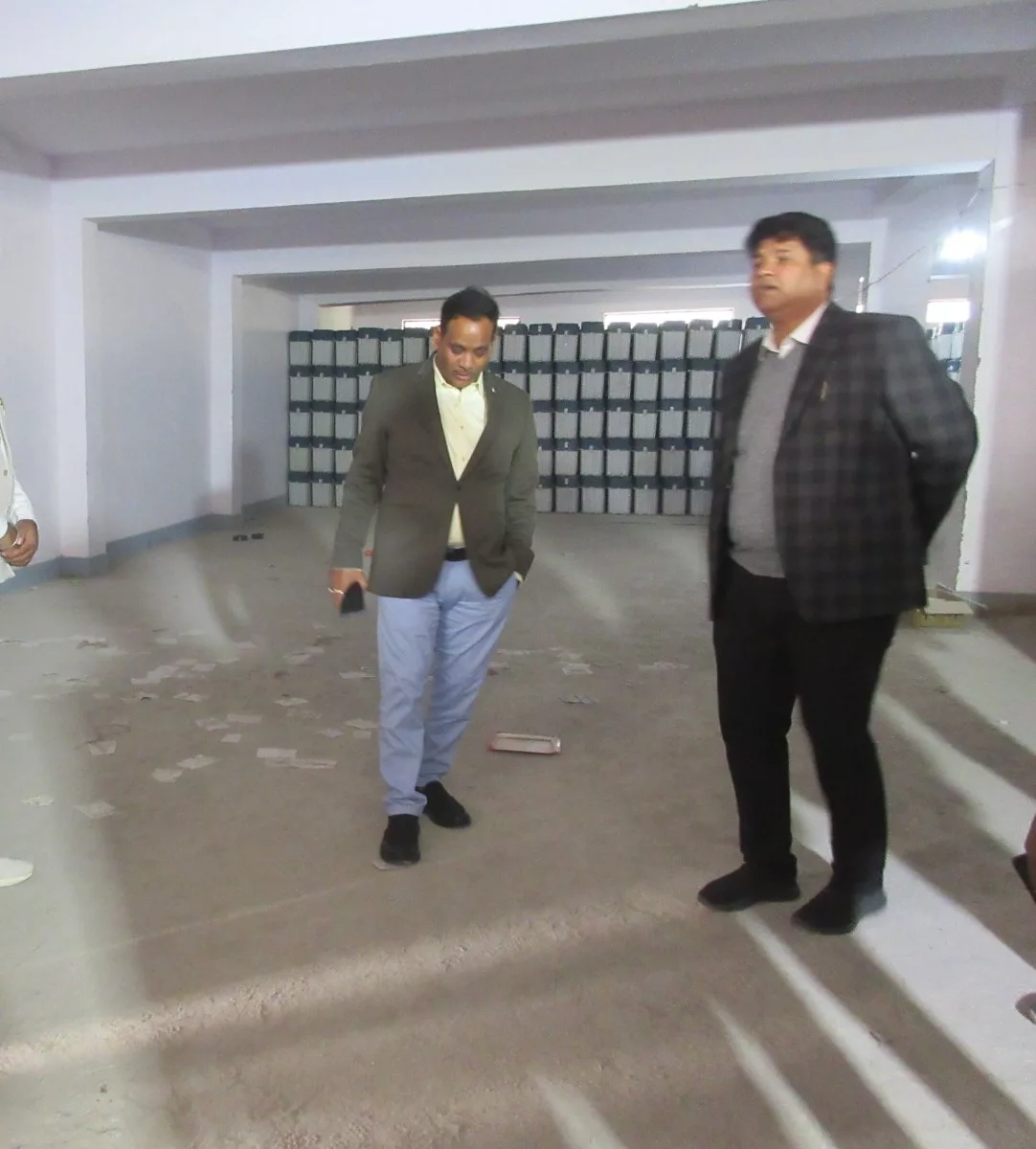 जिलाधिकारी ने वेयर हाउस का किया निरीक्षण | New India Times