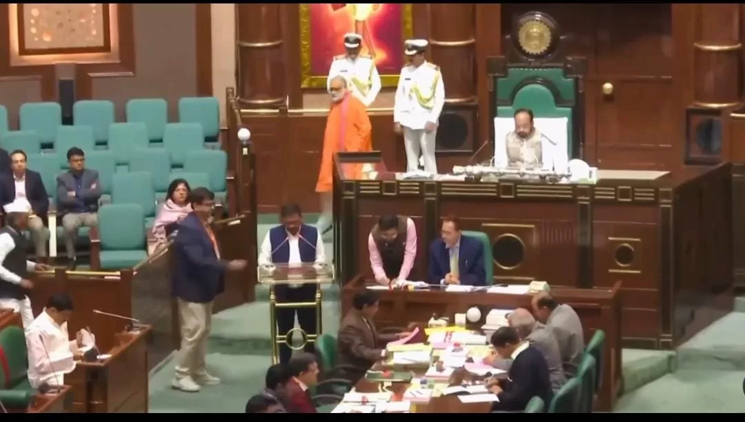 विधानसभा के विशेष सत्र के आखिरी दिन सदन में राज्यपाल के अभिभाषण पर चर्चा | New India Times