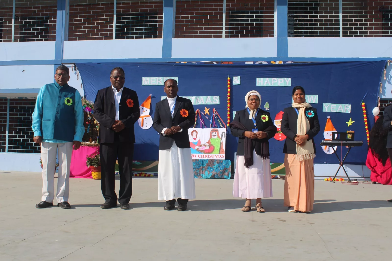 सेंट अर्नोल्ड स्कूल में क्रिसमस एवं नव वर्ष को मनाया गया अग्रिम सादगी के साथ | New India Times