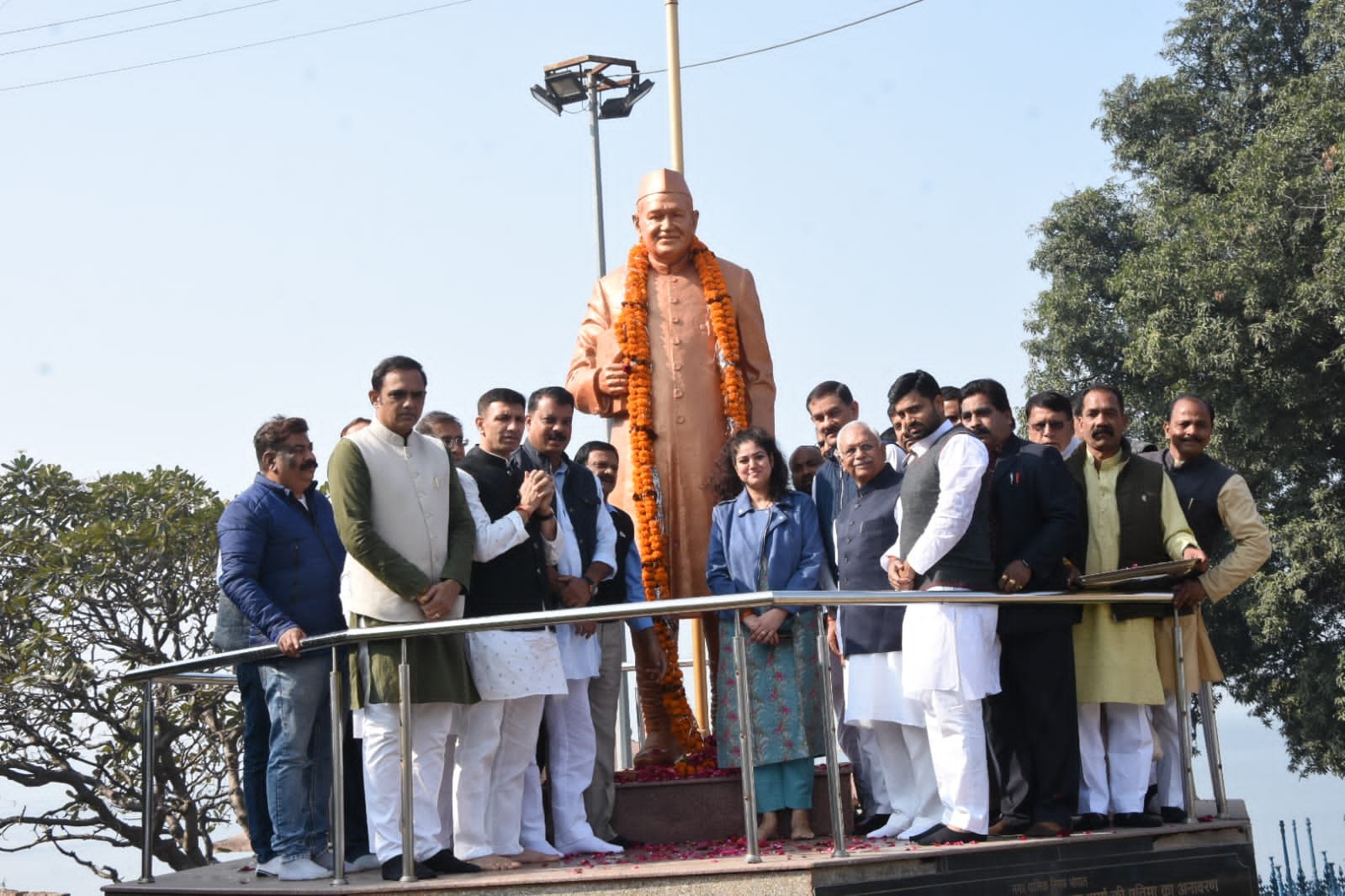 पूर्व राष्ट्रपति डॉ. शंकर दयाल शर्मा की 24 वीं पुण्यतिथि पर कांग्रेसजनों ने किया उनका पुण्य स्मरण | New India Times