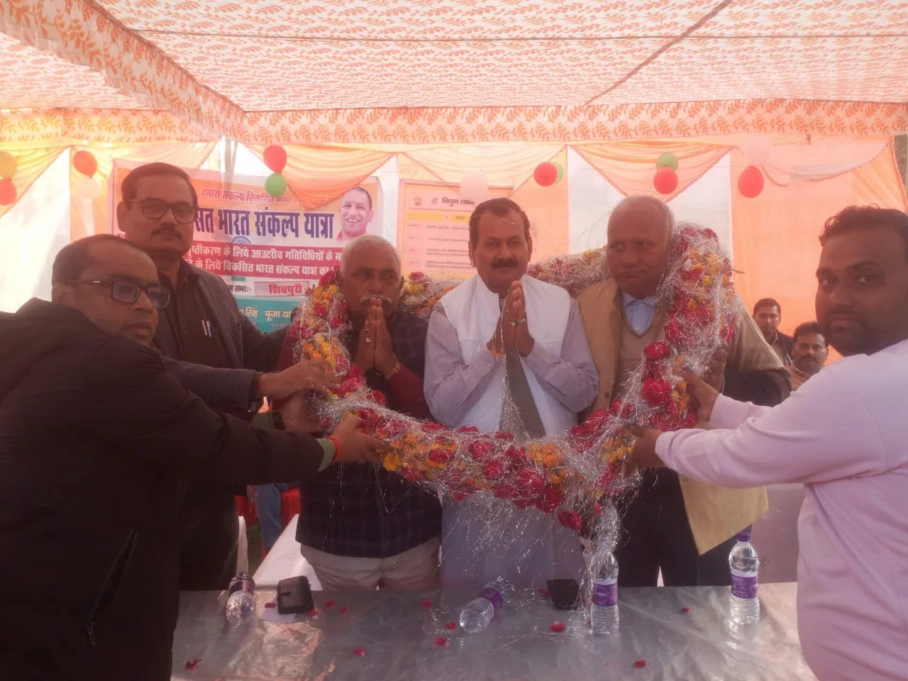विकसित भारत संकल्प यात्रा कार्यक्रम हुआ सम्पन्न | New India Times
