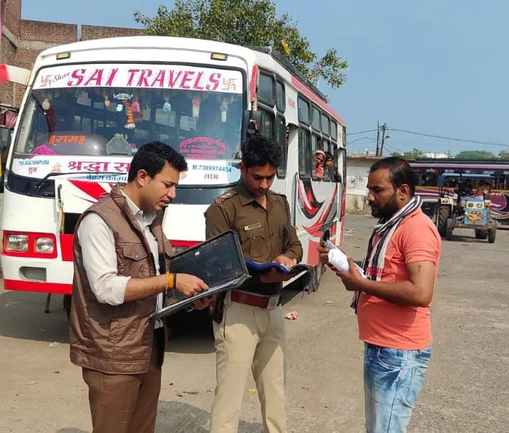 गुना हादसे के बाद प्रशासनिक अमला आया हरकत में परिवहन-पुलिस एवं राजस्व विभाग की संयुक्त कार्यवाही | New India Times