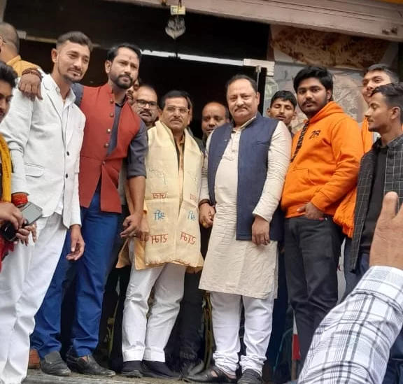 लोकसभा चुनाव की तैयारी में जुटे भाजपा नेता अजय कुमार सिंह, पत्रकारों से बातचीत करते हुए दी कई जानकारियां | New India Times