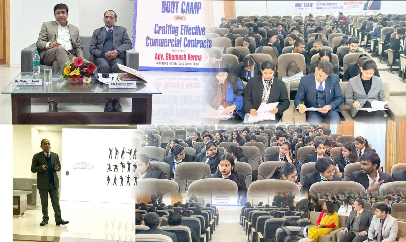 प्रेस्टीज प्रबन्धन एवं शोध संस्थान के विधि विभाग द्वारा एक दिवसीय बूट कैम्प का हुआ आयोजन | New India Times