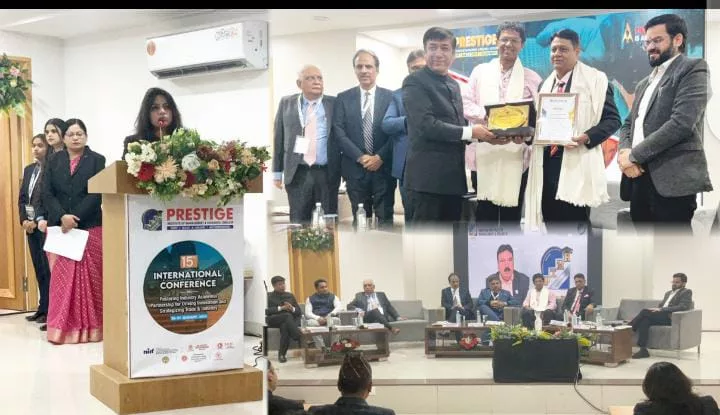 प्रेस्टीज प्रंबधन एवं शोध संस्थान, ग्वालियर में दो दिवसीय <br>15वीं अंतरराष्ट्रीय कॉन्फ्रेंस का शुभारंभ | New India Times