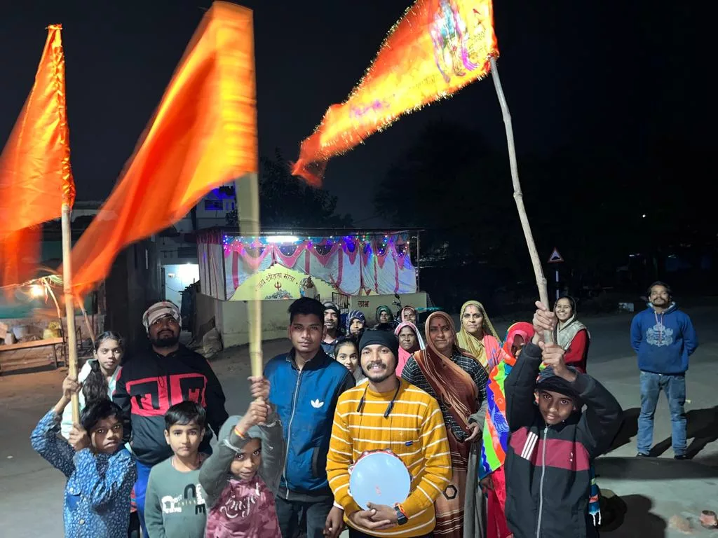 प्राण प्रतिष्ठा समारोह के पूर्व चल रही है नगर में तैयारियां, नगर हुआ धर्ममय | New India Times