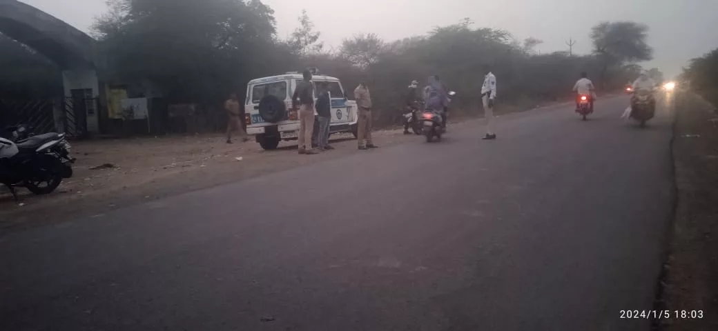 अकोट ग्रामीण यातायात पोलिस के कार्य सरहनिया | New India Times