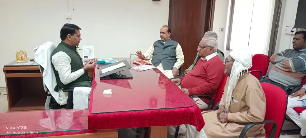 शेखावाटी में नहरी पानी लाने के लिए जल संसाधन मंत्री रावत से महरिया के नेतृत्व में मिला प्रतिनिधिमंडल | New India Times