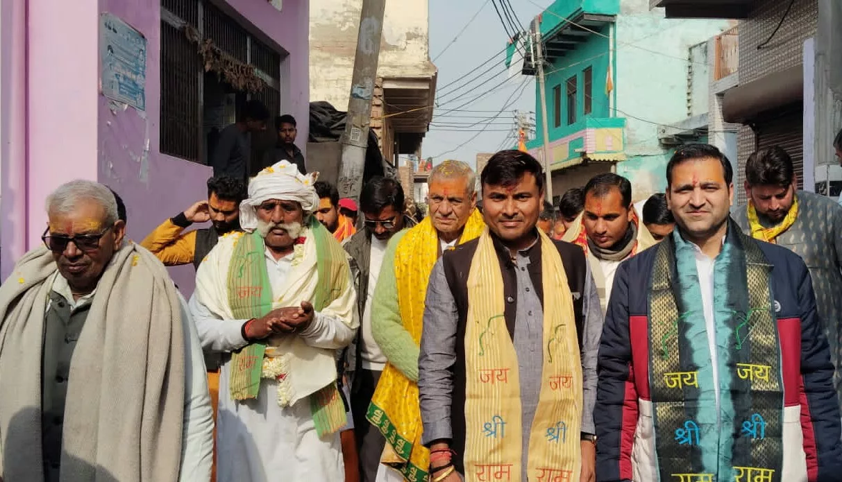 चौमुहां में बना ब्रह्मा जी का भव्य मंदिर, दिव्य प्रांण प्रतिष्ठा विशाल भंडारे में सैकड़ों गांवों के लोग पायेंगे प्रसाद | New India Times