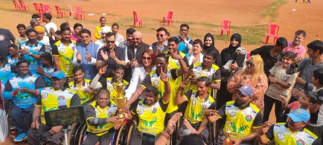 हेल्पकेयर फाउंडेशन मुंबई द्वारा 19 वें वर्षगांठ के मौके पर महात्मा गांधी सम्मान अवार्ड और व्हीलचेयर क्रिकेट टूर्नामेंट का हुआ शानदार आयोजन | New India Times