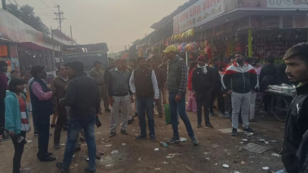 ग्वालियर व्यापार मेले से हटाया गया अवैध अतिक्रमण | New India Times