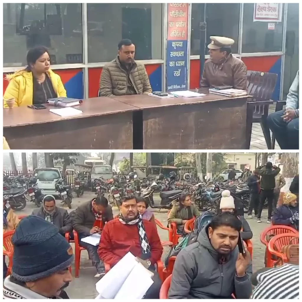 थाना दिवास पर तीन शिकायतों का मौके पर हुआ निस्तारण | New India Times