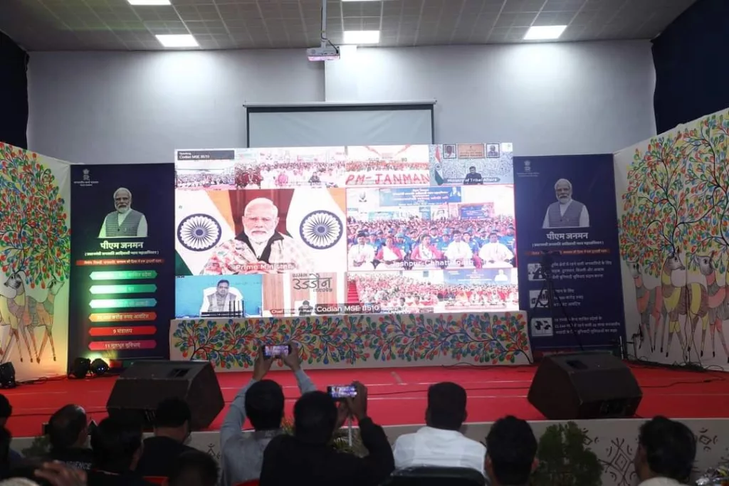 प्रधानमंत्री मोदी जी ने किया पीएम जनमन के लाभार्थियों से संवाद, पीएम जनमन मिशन के भारिया हितग्राहियों को आवास योजना की पहली किश्त जारी, कलेक्टर हुए शामिल | New India Times