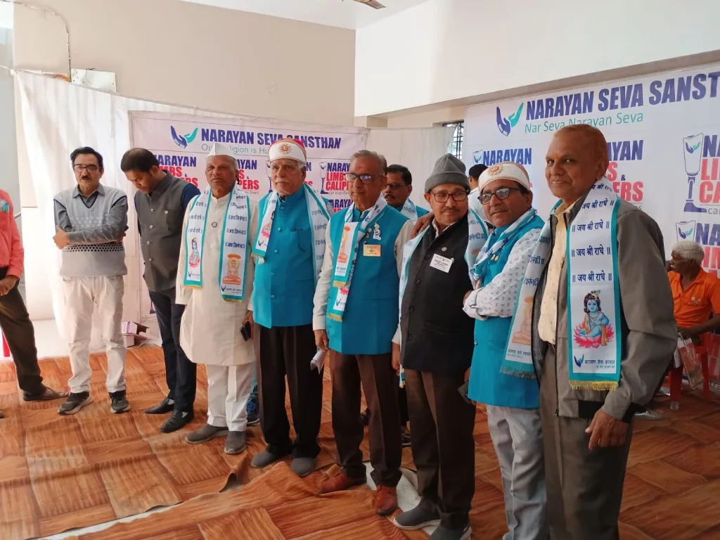 मेघनगर महावीर भवन में लिंब एवं कैलिपर्स माप शिविर संपन्न | New India Times