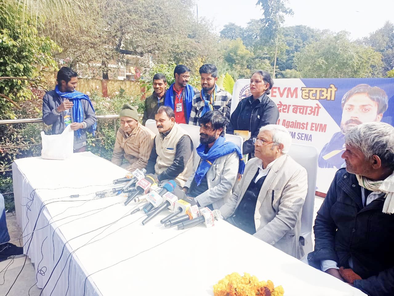 भीम सेना चीफ़ के ऐलान से दिल्ली में हाई अलर्ट, ईवीएम को लेकर दी अनिश्चितकालीन धरने की चेतावनी | New India Times