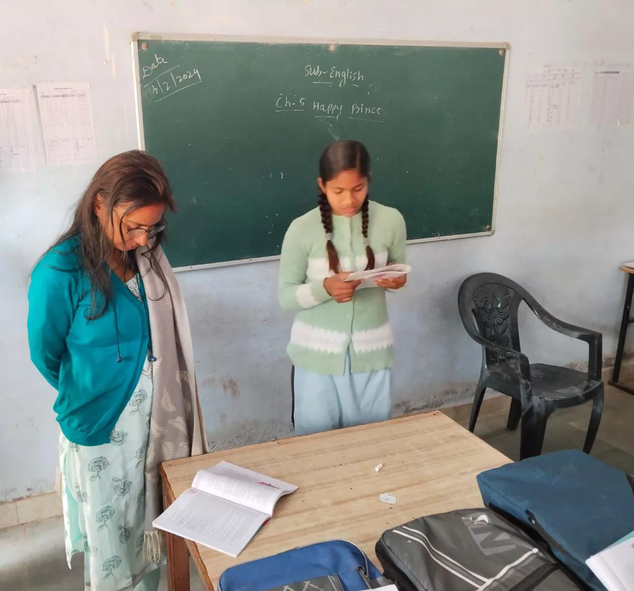 उपखंड अधिकारी भारती भारद्वाज ने किया पीएचसी स्कूल एवं आंगनबाड़ी केंद्रों का आकस्मिक निरीक्षण | New India Times