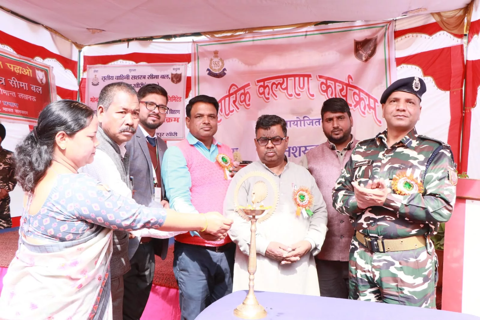 एसएसबी के ओर से दिलवाया गया मोटे अनाज के उत्पादन का प्रशिक्षण | New India Times