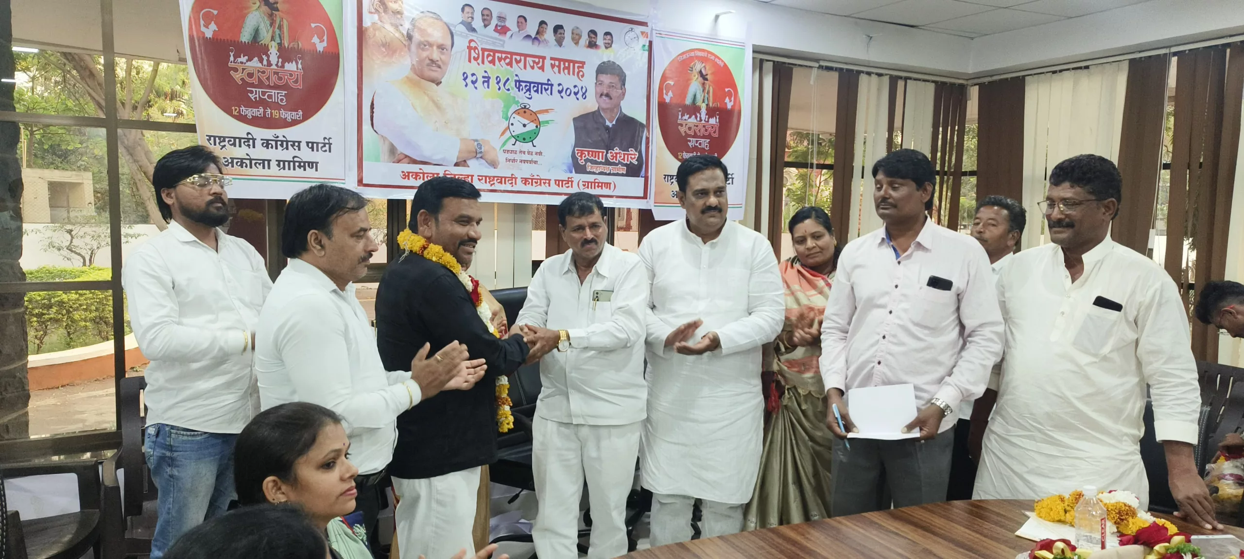 ज़किर शह को मिली राष्ट्रवादी कांग्रेस पार्टी अकोट शहर अध्यक्ष की जिम्मेदारी | New India Times