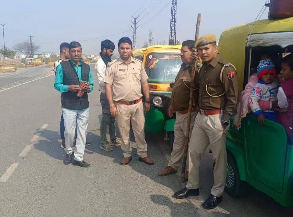 परिवहन पुलिस एवं रोडवेज ने संयुक्त रूप से अवैध वाहनों के विरुद्ध चलाया संयुक्त अभियान | New India Times