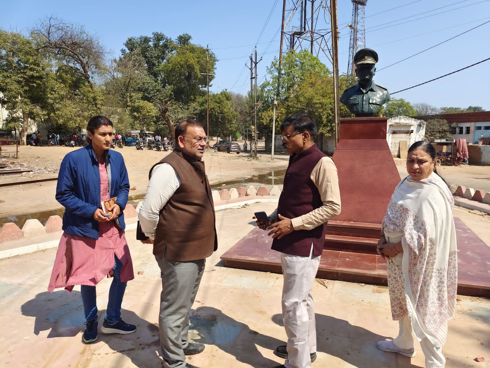 नवीन साज सज्जा के साथ शहीद उपमंन्यु पार्क का शीघ्र होगा जनसामान्य के लिए लोकार्पण 1 नवीन साज सज्जा के साथ शहीद उपमंन्यु पार्क का शीघ्र होगा जनसामान्य के लिए लोकार्पण | New India Times