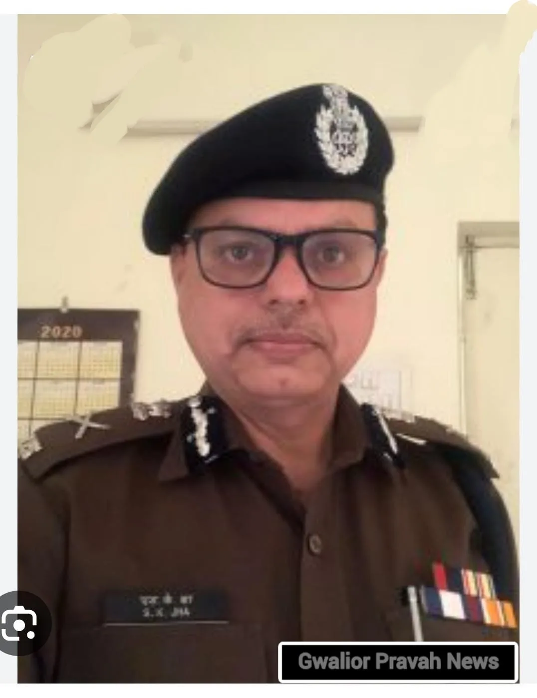 विशेष पुलिस महानिरीक्षक&nbsp; (प्रशिक्षण) श्री झा का हुआ ग्वालियर आगमन | New India Times