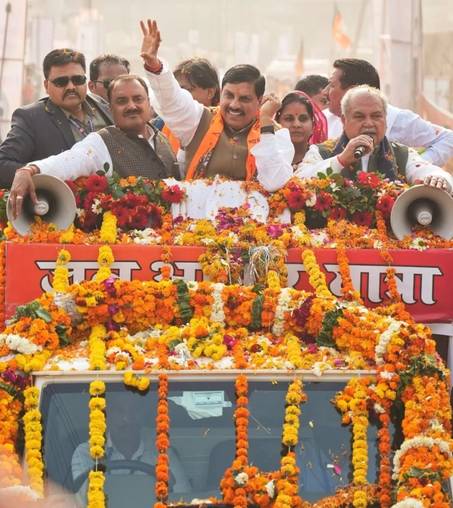 मिठास की नगरी मुरैना में मुख्यमंत्री डॉ. मोहन यादव ने निकाली जन आभार यात्रा | New India Times