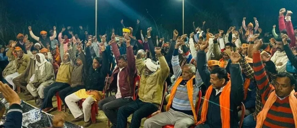 भाजपा जिलाध्यक्ष बृजेश पाण्डेय ने कतर्नियाघाट जंगल क्षेत्र में किया प्रवास | New India Times