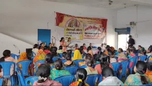 सौभाग्यवती विशेष अभियान के अंतर्गत विधवा महिलाओं को कैसे मिले सम्मान महिलाओं ने की चर्चा | New India Times