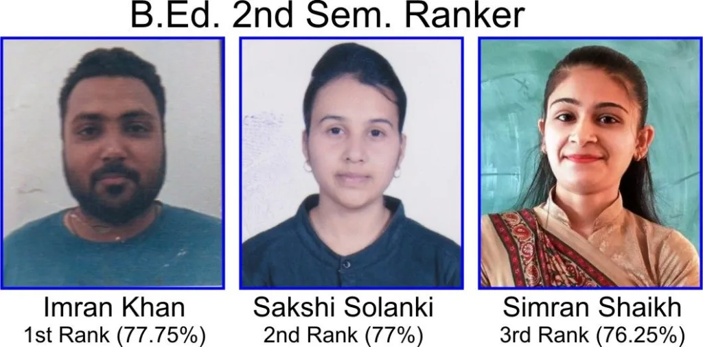 बी.एड. द्वितीय सेमेस्टर का परीक्षा परिणाम रहा शत प्रतिशत 2 बी.एड. द्वितीय सेमेस्टर का परीक्षा परिणाम रहा शत प्रतिशत | New India Times