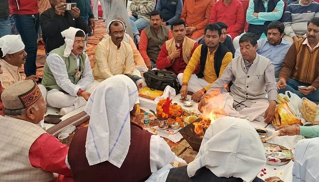 श्री राम बालाजी धाम बाबा नीव करोरी आश्रम ट्रस्ट, रजि. लोहिया मानव कल्याण ट्रस्ट रजि. के तत्वाधान में 18, 19 एवं 20 मार्च 2024 को हनुमंत कथा एवं दिव्य दरबार का किया जा रहा है आयोजन | New India Times