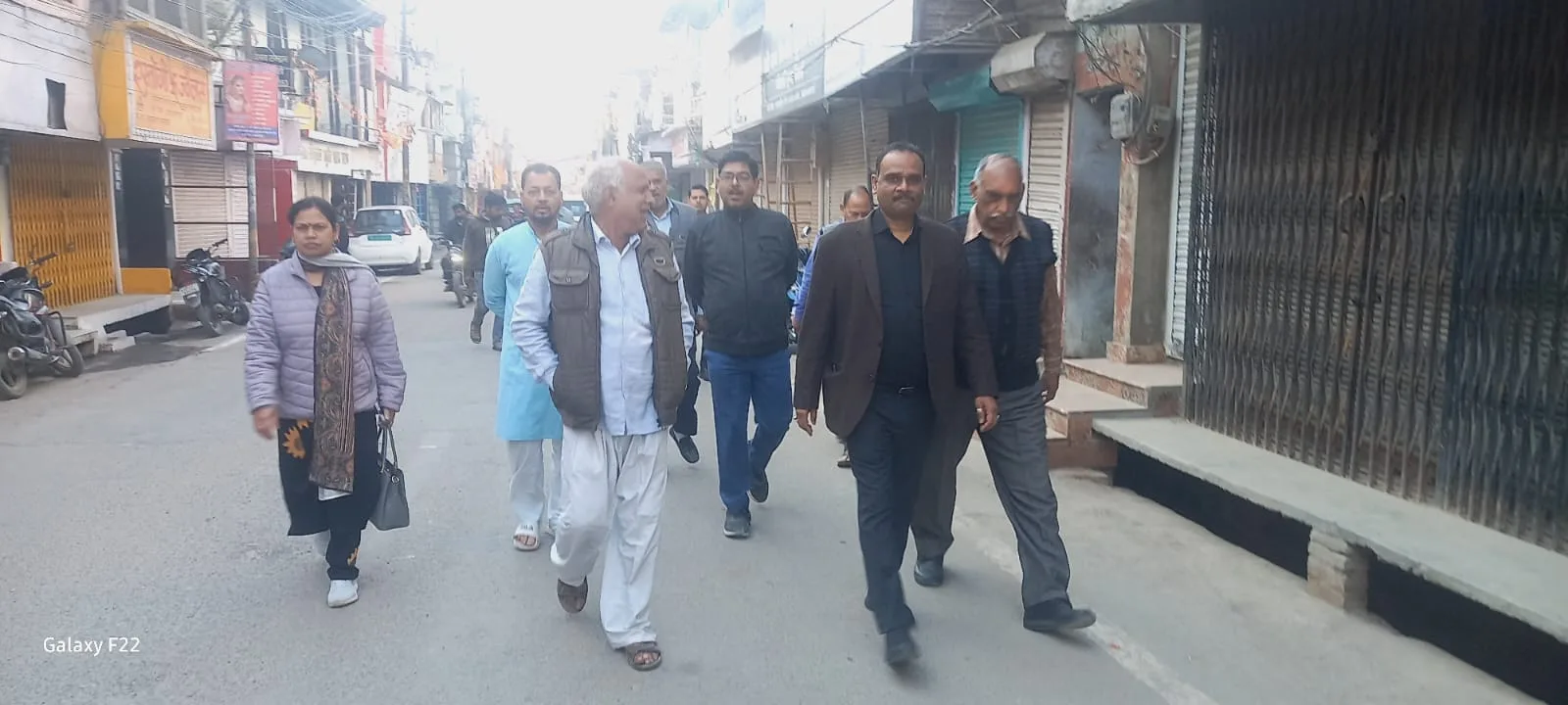 नगर आयुक्त ने लाट साहब के जुलूस के मार्ग का किया निरीक्षण | New India Times