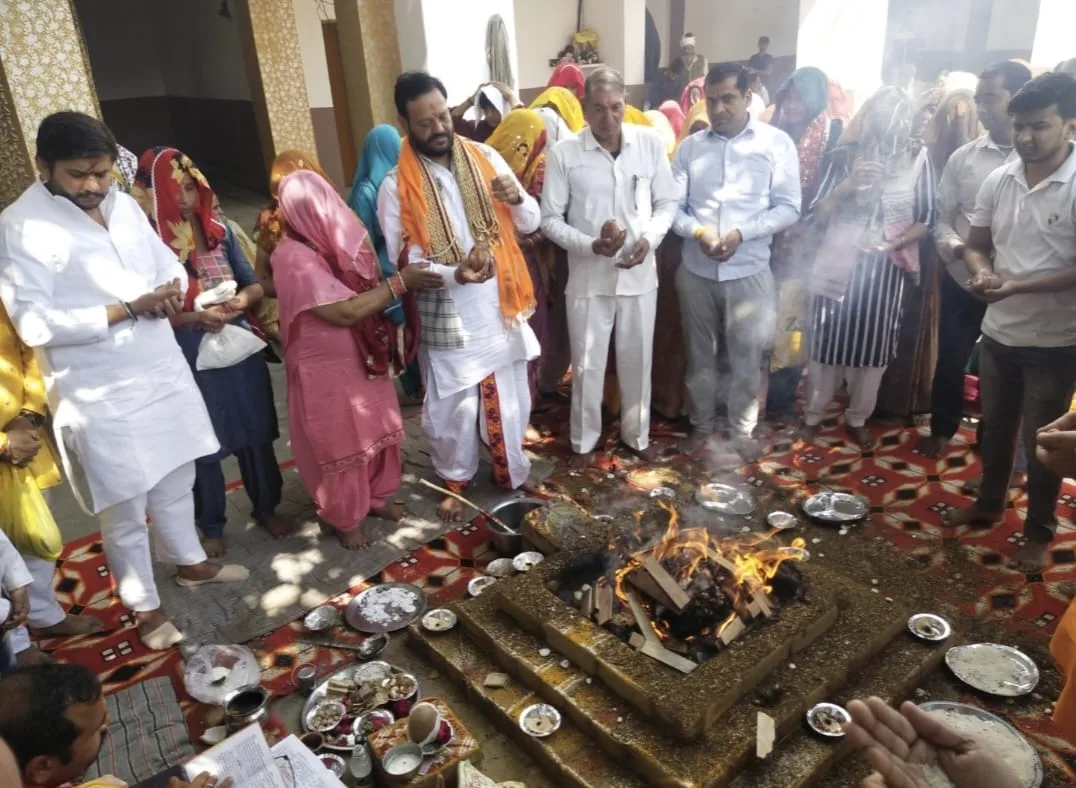 घिटोरा बागपत में श्रीमद भागवत कथा का हुआ भव्य समापन | New India Times