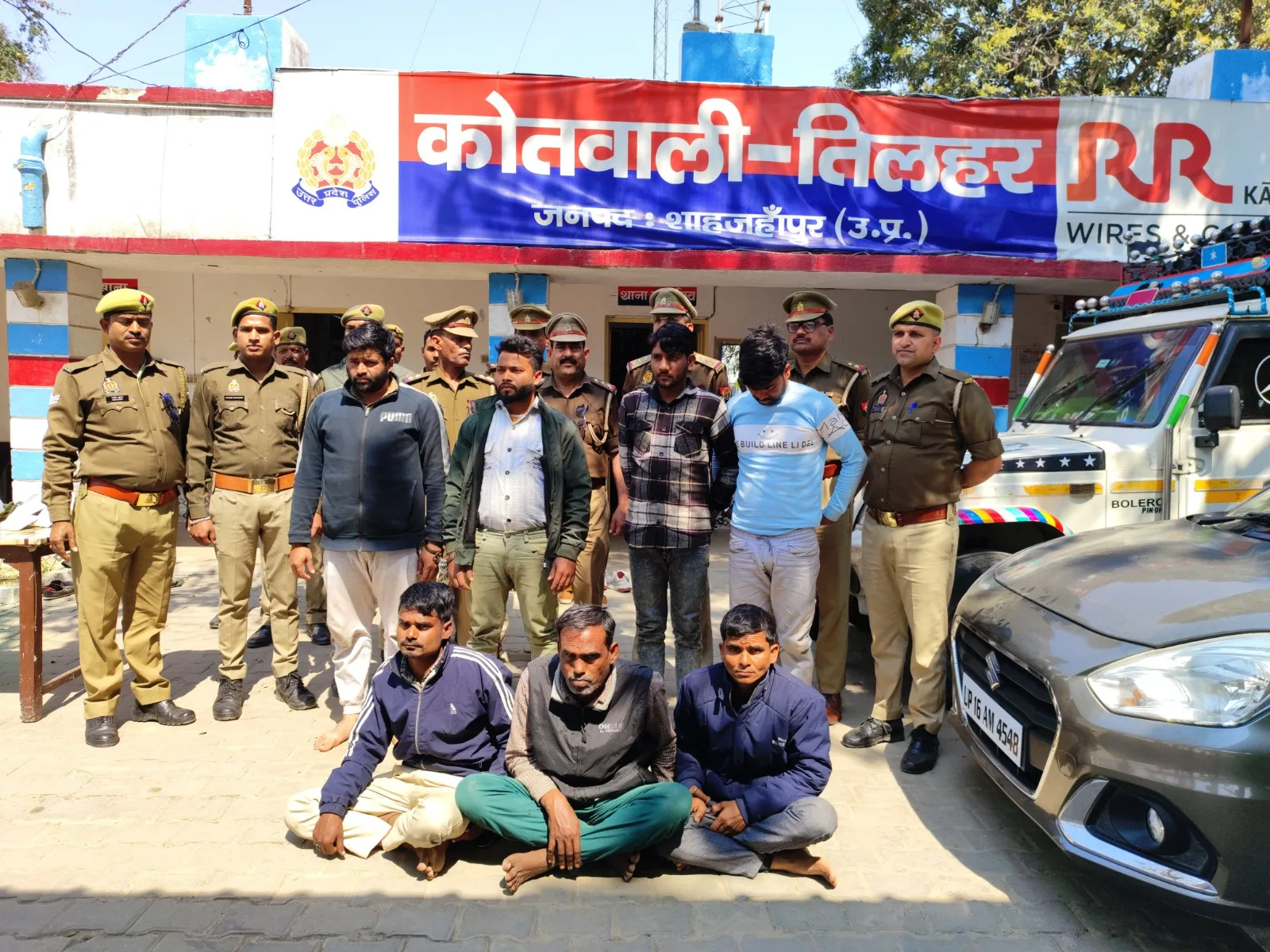 चोरी, डकैती की योजना बनाते 7 लोग मुठभेड़ में गिरफ्तार | New India Times