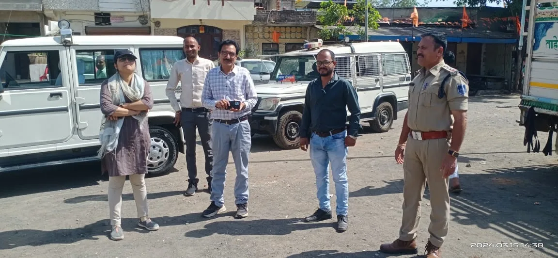 मेघनगर अनुविभागीय अधिकारी एवं थाना प्रभारी ने भगोरिया मेला क्षेत्र का किया औचक निरीक्षण | New India Times