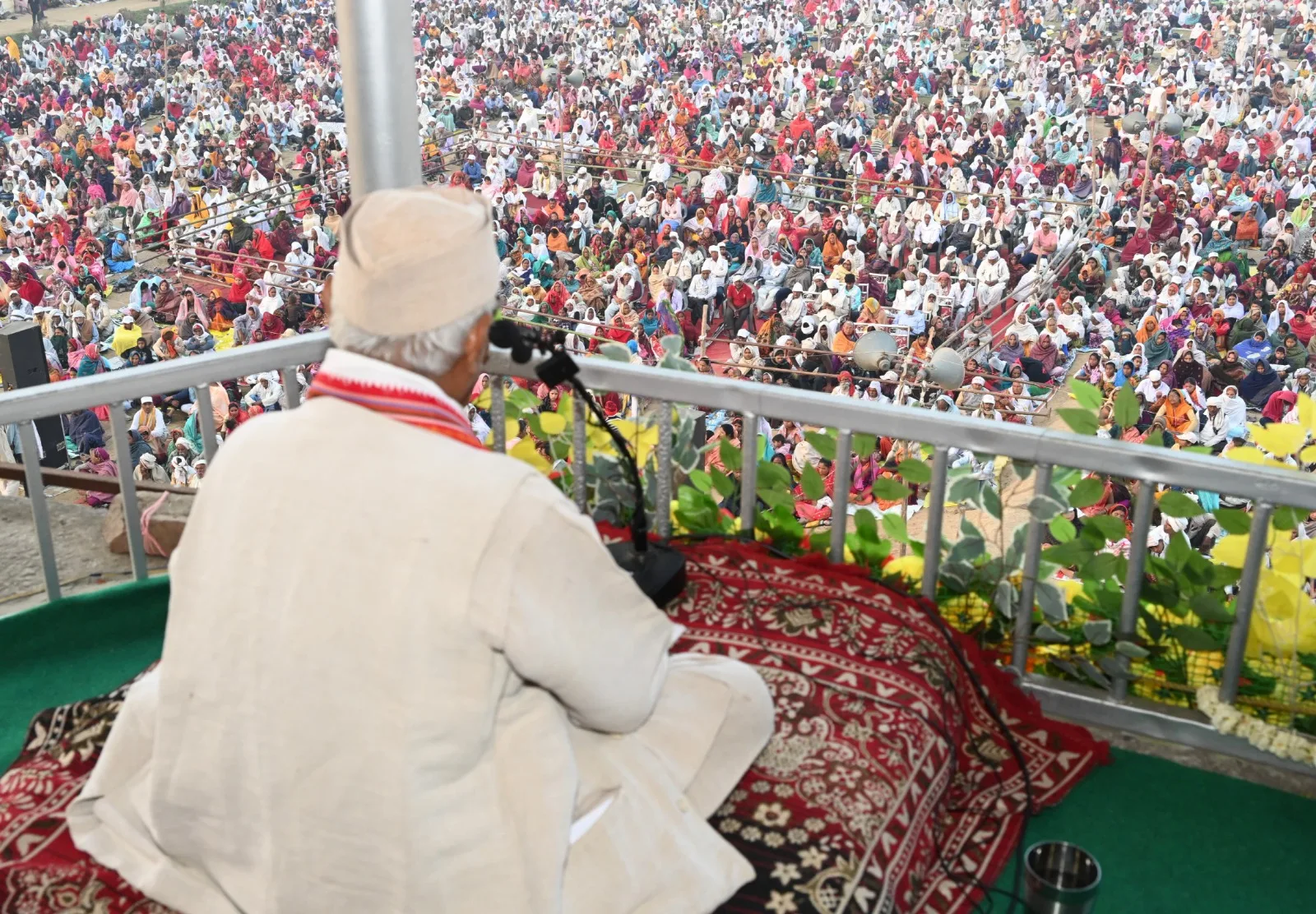 जयगुरुदेव आश्रम में तीन दिवसीय होली मेला सत्संग | New India Times